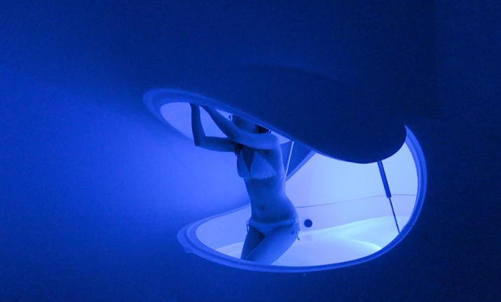 Exiting the sensory deprivation float tank