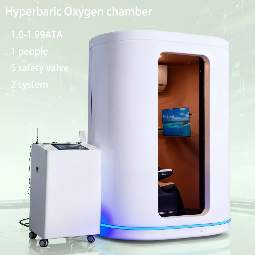 Hyperbaric chambers offer hyperbaric treatments during which you breathe 100 percent oxygen while you are inside a decompression chamber.